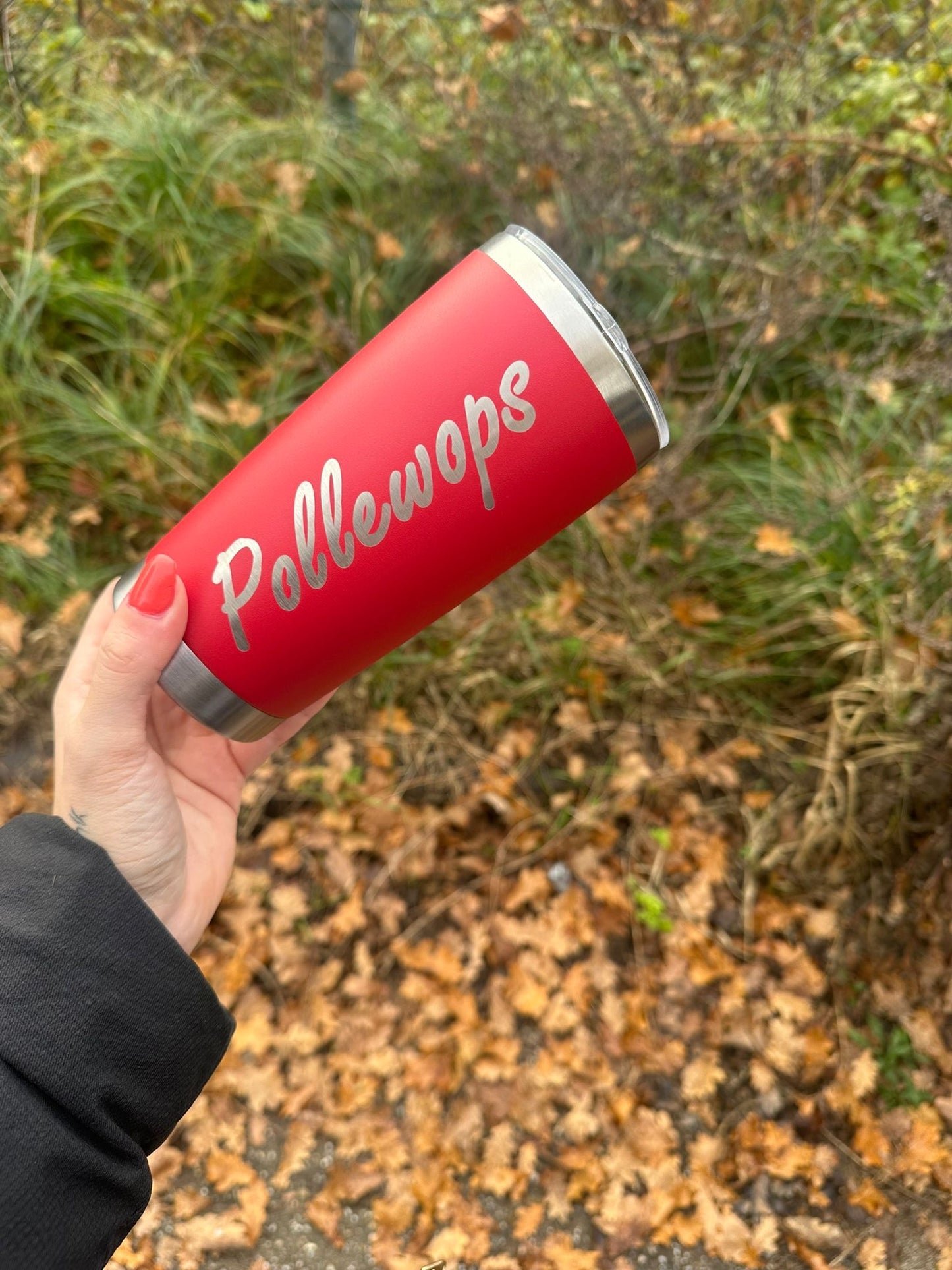 Thermos beker met deksel