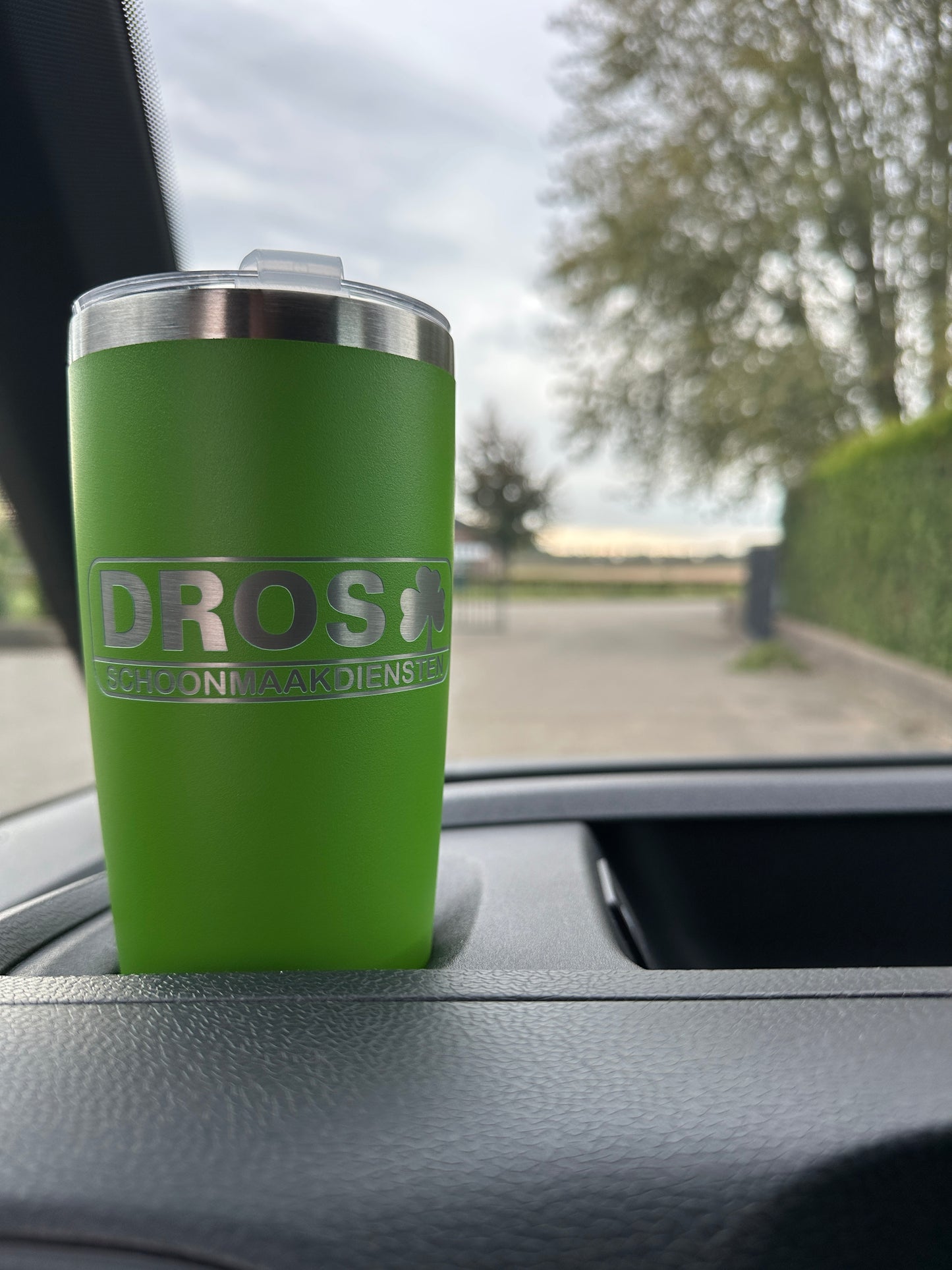 Thermos beker met deksel