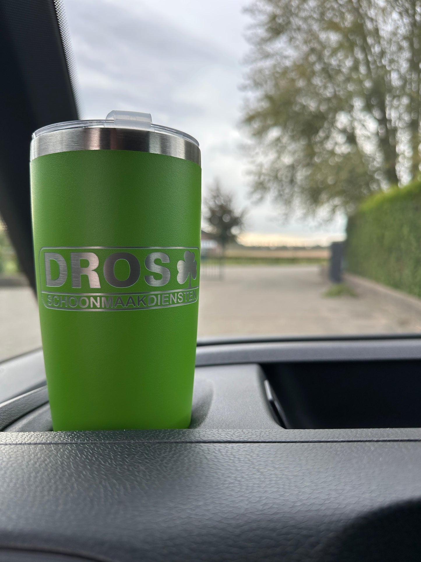 Thermos beker met deksel Speksnijder Laser Service