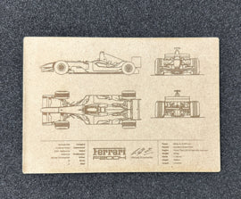 Ferrari F2004 van Michael Schumacher