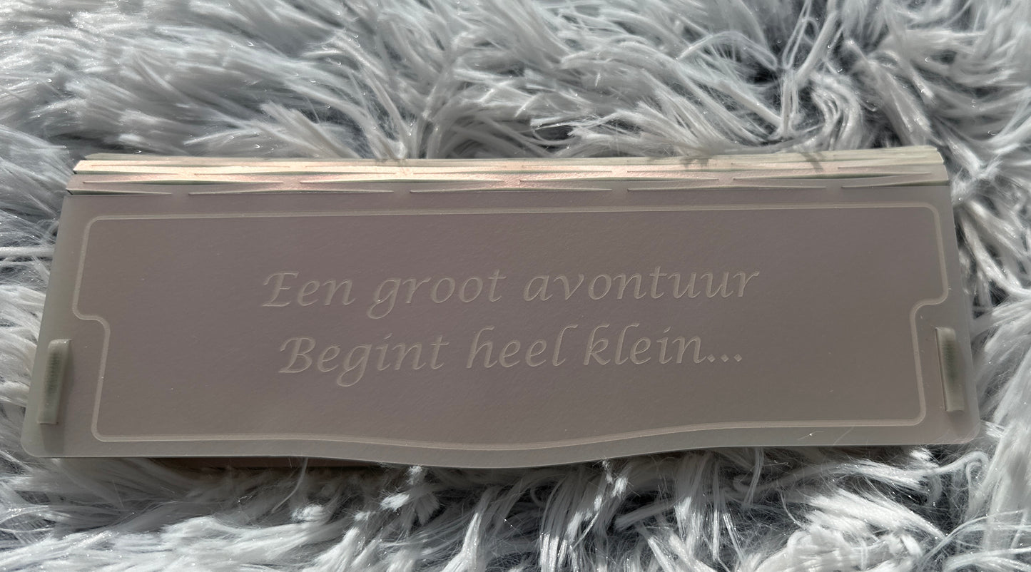 Zwangerschap aankondigs box