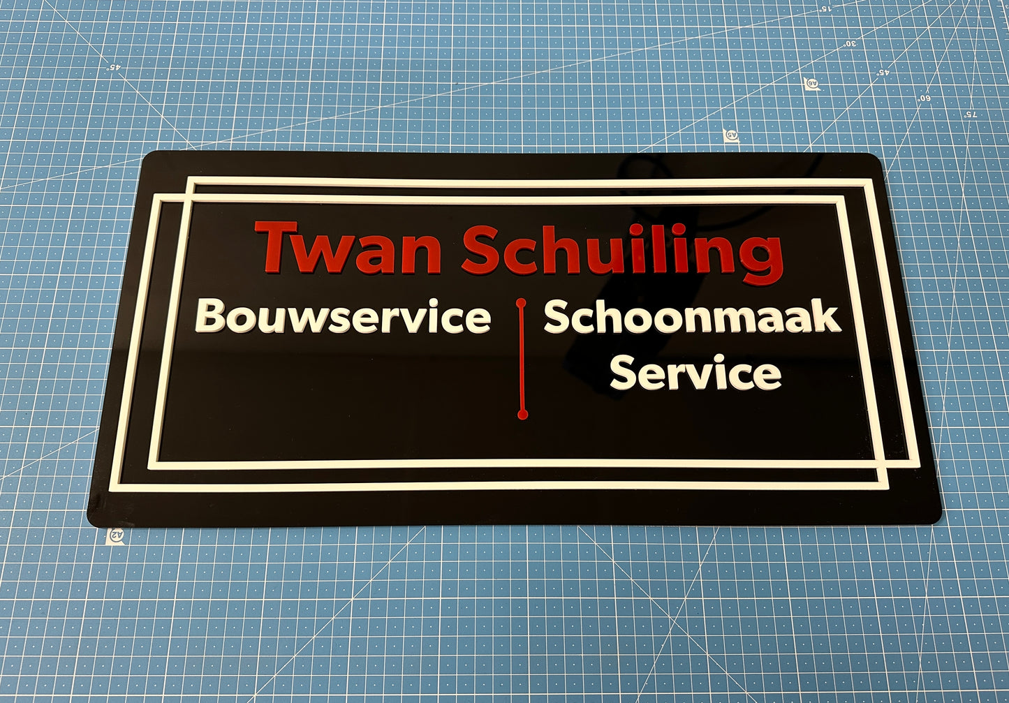 Logo platen