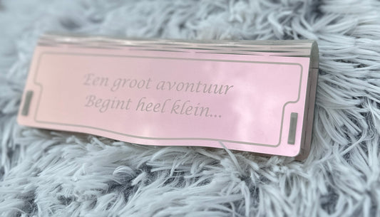 Zwangerschap aankondigs box