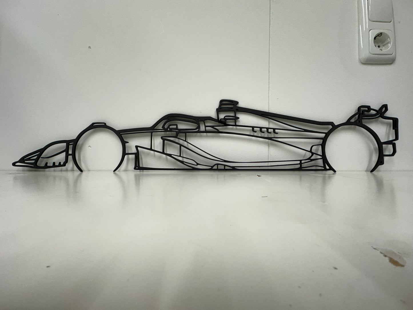 Formule 1 auto lijntekening