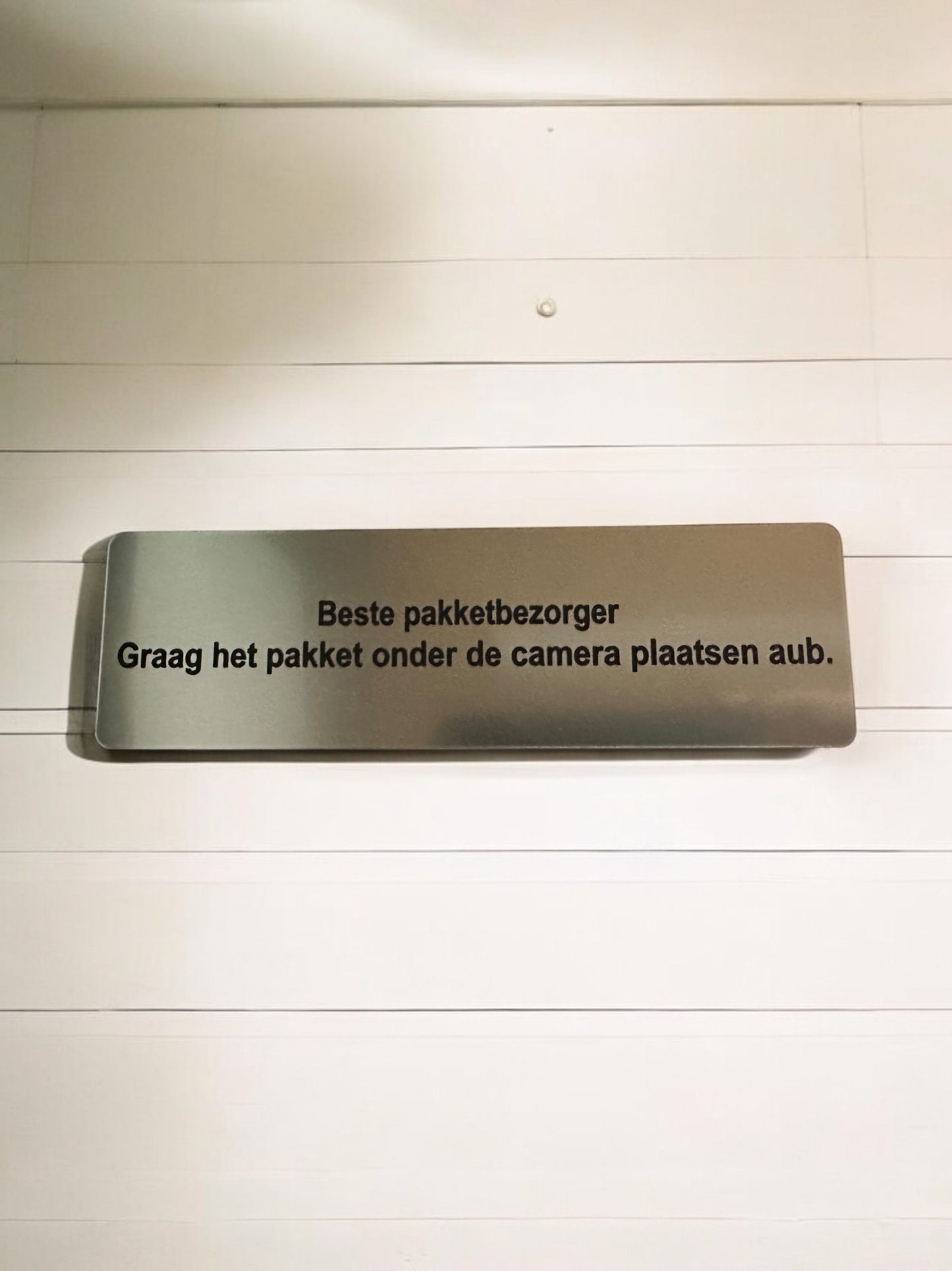 Bezorger bordje Speksnijder Laser Service