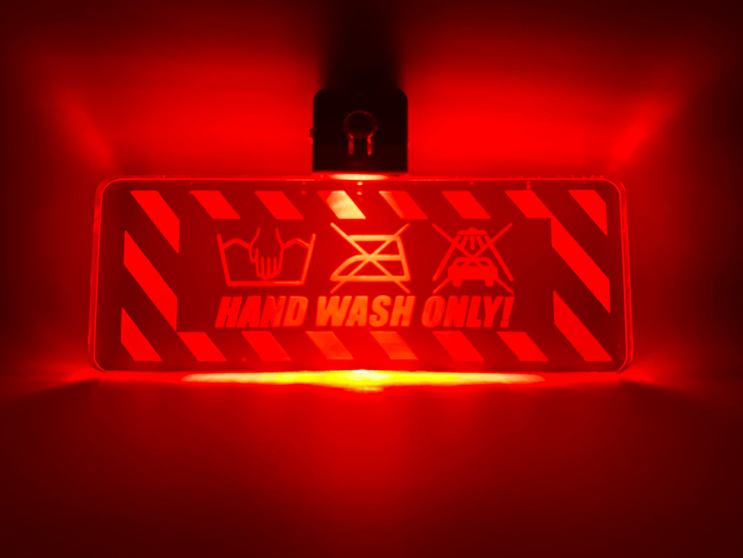Hand wash only (horizontaal)