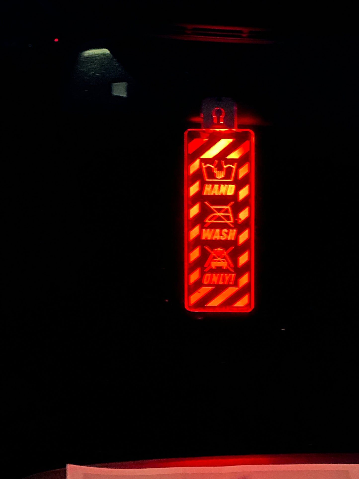 Hand wash only Speksnijder Laser Service
