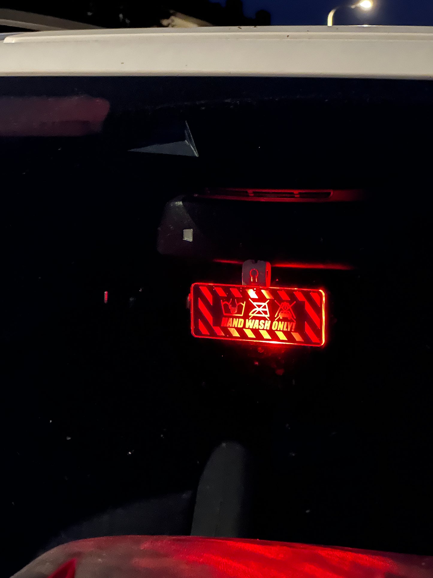 Hand wash only (horizontaal)