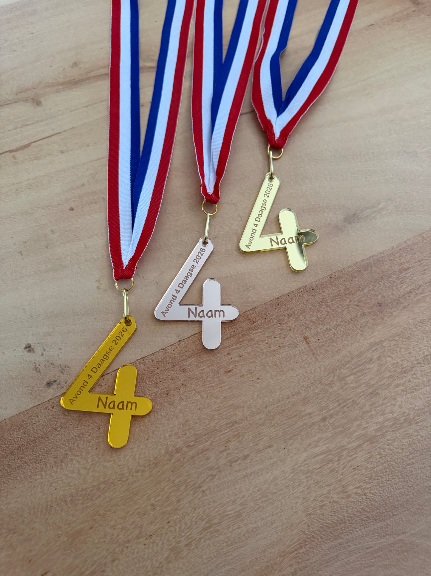 Gepersonaliseerde Avondvierdaagse Medaille 2026