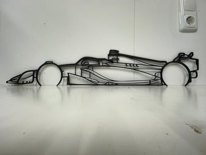 Formule 1 auto lijntekening