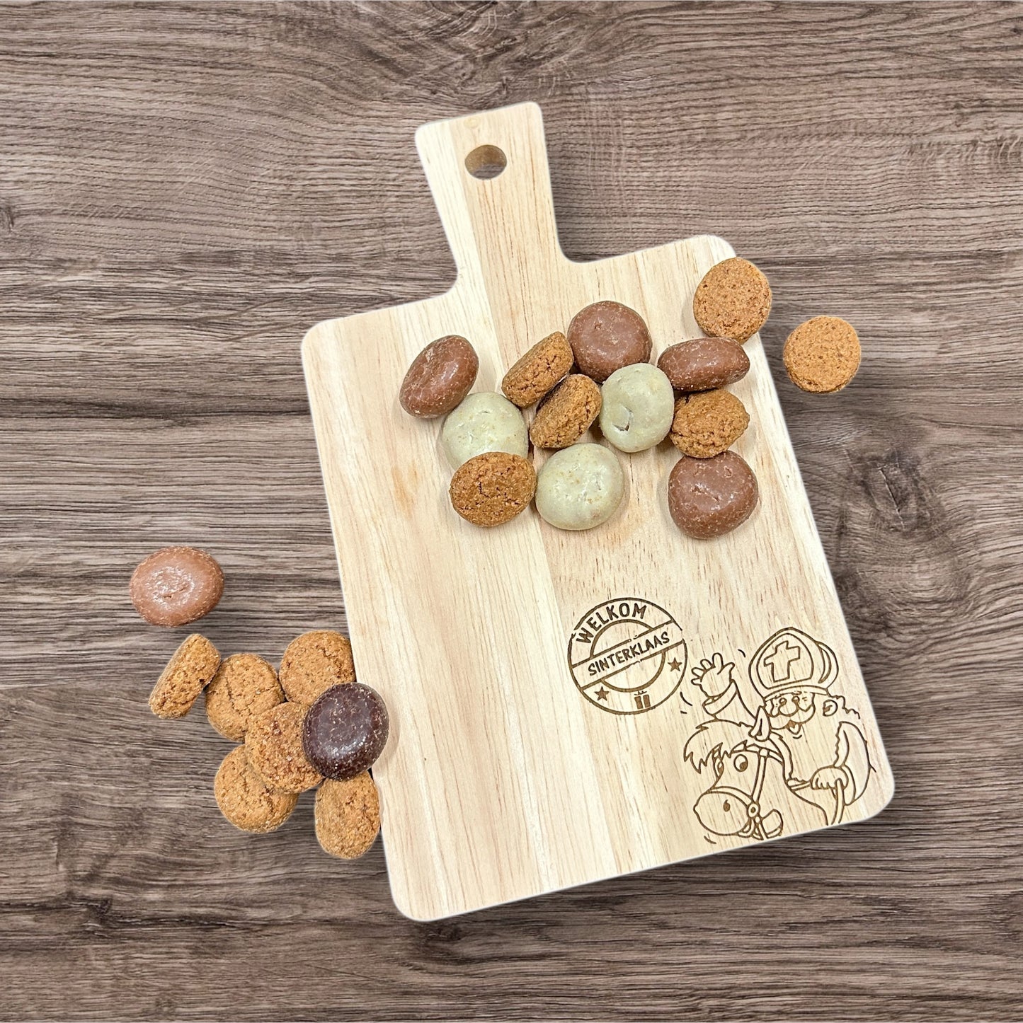Sinterklaas snij/serveerplankje